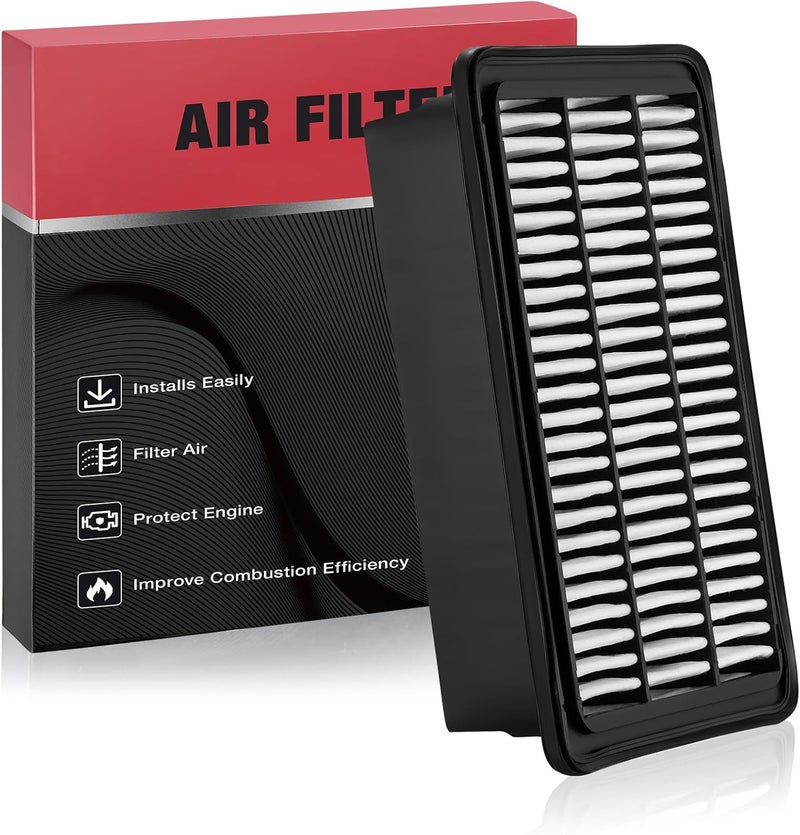 BDFHYK Engine Air Filter CA10539 Car Air Filter Compatible with Hyundai Santa Fe 2007 2008 2009, V6 2.7L, Replace# 61949191 - Image 1